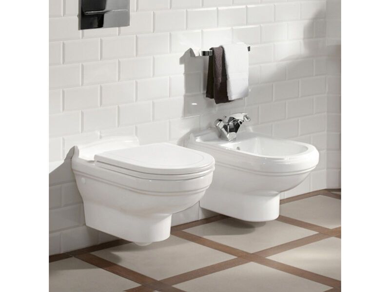 Villeroy & Boch Hommage WC závesné, bílá Alpin 6661B0R1 - galéria #2
