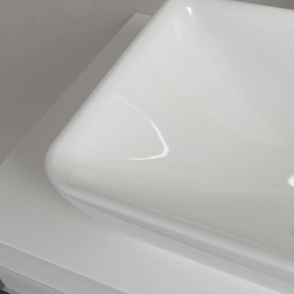 Villeroy & Boch Venticello Umývadlo na dosku 55 x 36 cm, alpská biela 41135501 - galéria #8