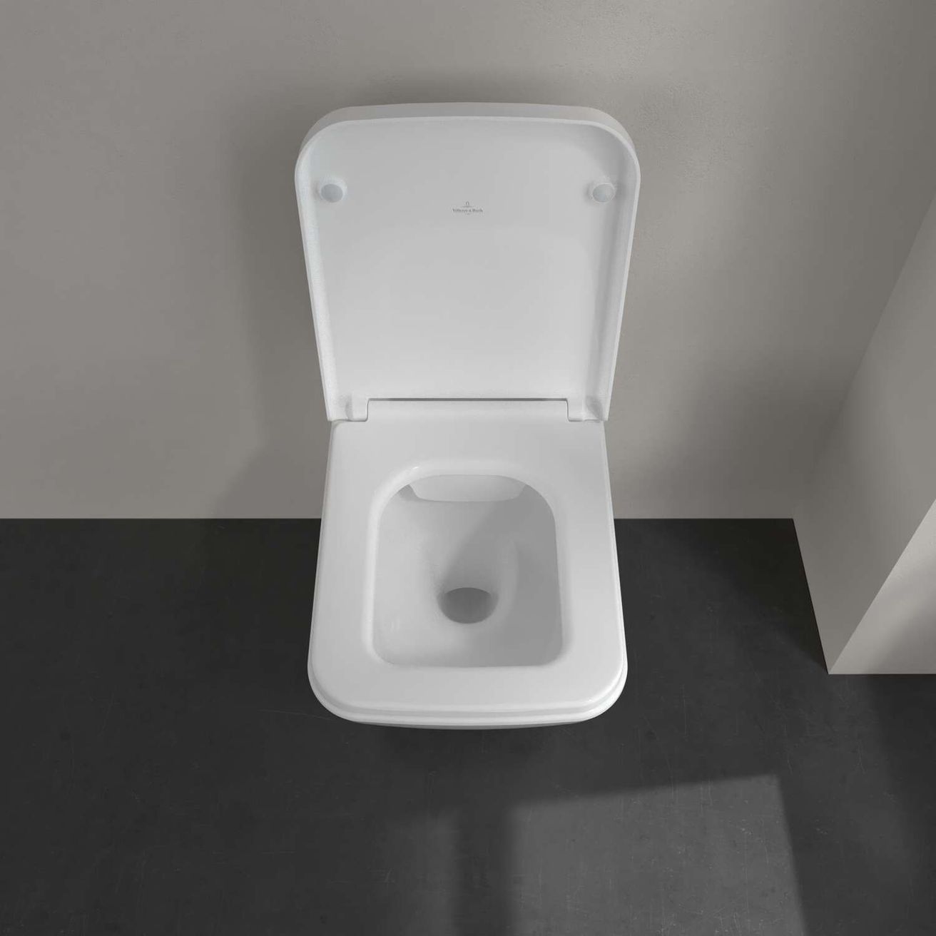 Villeroy & Boch Finion Závesné WC, DirectFlush, CeramicPlus, alpská biela 4664R0R1 - galéria #4