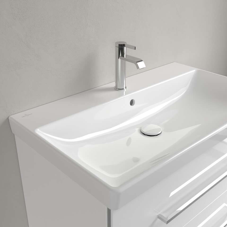 Villeroy & Boch Avento Umyvadlo nábytkové 80x47cm, alpská bílá 41568001 - galéria #5