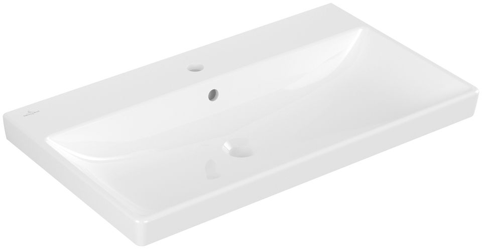 Villeroy & Boch Avento Umyvadlo nábytkové 80x47cm, alpská bílá 41568001 - galéria #1