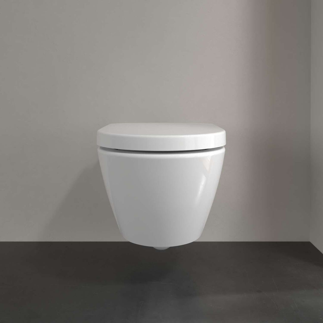 Villeroy & Boch Subway 2.0 Závesné WC, DirectFlush, CeramicPlus, alpská biela 5614R0R1 - galéria #2