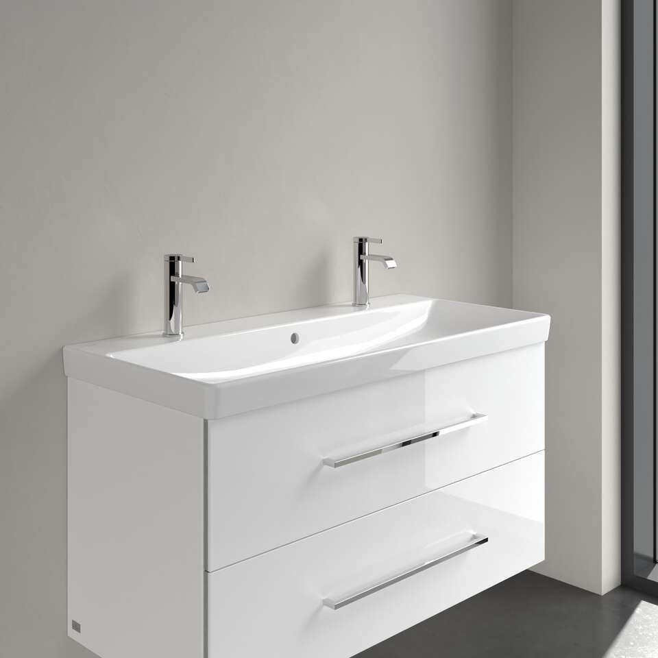 Villeroy & Boch Avento Umývadlo na skrinku 100 x 47 cm, alpská biela 4156A401 - galéria #2