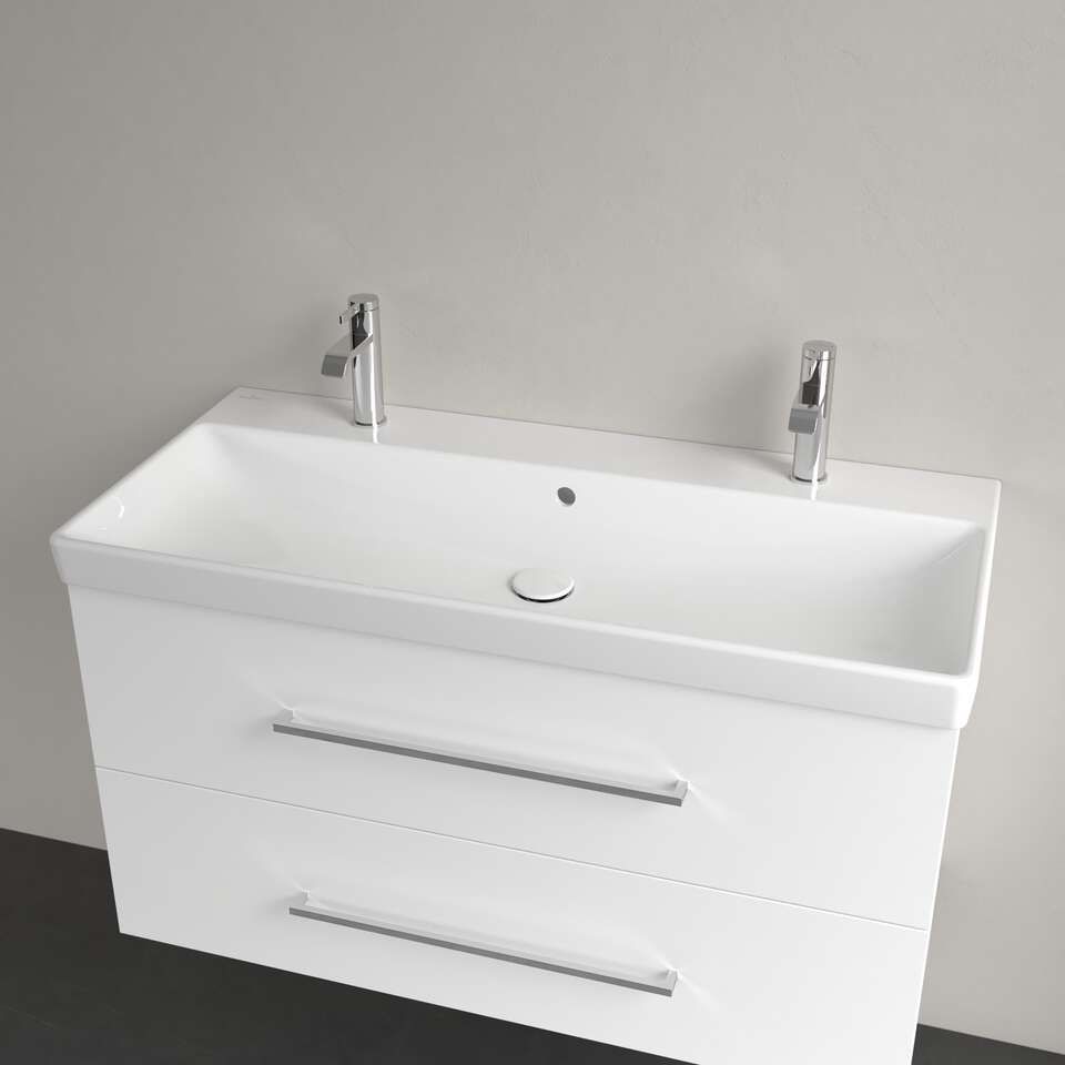 Villeroy & Boch Avento Umývadlo na skrinku 100 x 47 cm, alpská biela 4156A401 - galéria #3