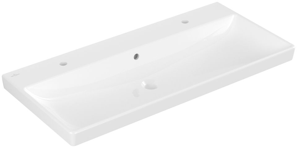 Villeroy & Boch Avento Umývadlo na skrinku 100 x 47 cm, alpská biela 4156A401 - galéria #1