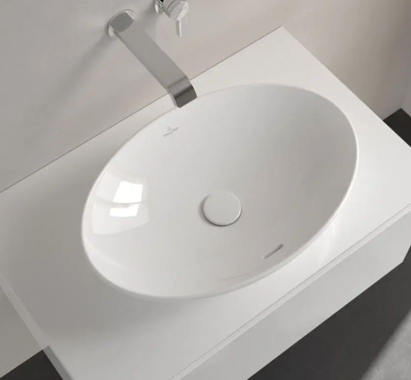 Villeroy & Boch Loop&Friends Umývadlo na dosku 56 × 38 cm, alpská biela 4A470001 - galéria #1