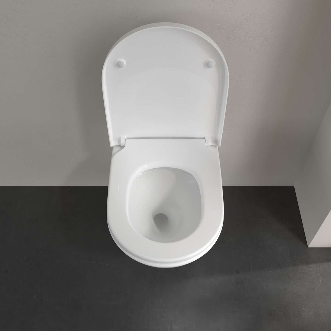 Villeroy & Boch Subway Zavesné WC, TwistFlush, CeramicPlus, alpská biela 4670T0R1 - galéria #4