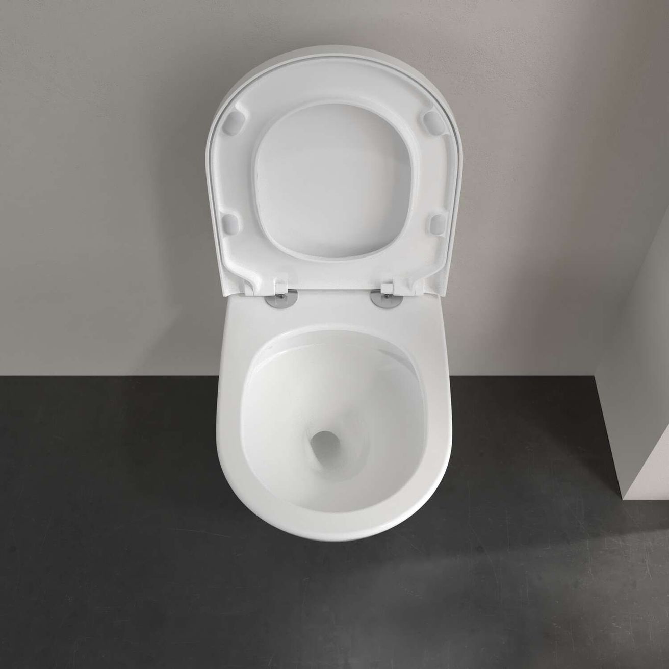 Villeroy & Boch Subway Zavesné WC, TwistFlush, CeramicPlus, alpská biela 4670T0R1 - galéria #5