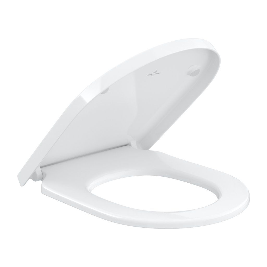 Villeroy & Boch Subway 3.0 WC doska, SoftClose, alpská biela 8M42S101 - galéria #1