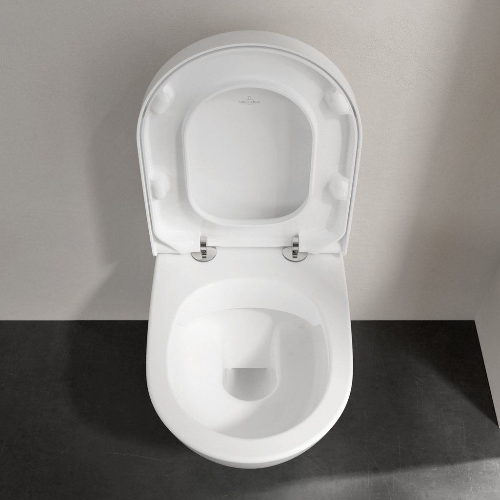 Villeroy & Boch Subway Zavesné WC, CeramicPlus, alpská biela 5614A1T2 - galéria #7
