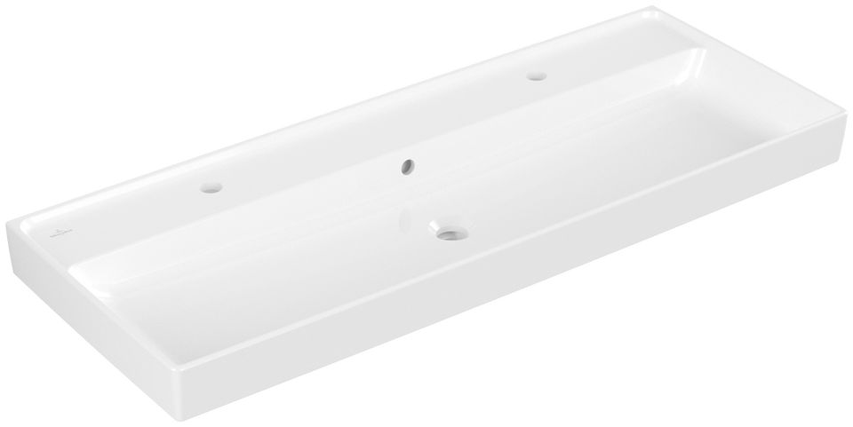 Villeroy & Boch Collaro Nábytkové dvojumývadlo 120 x 47 cm, alpská biela 4A33C401 - galéria #1