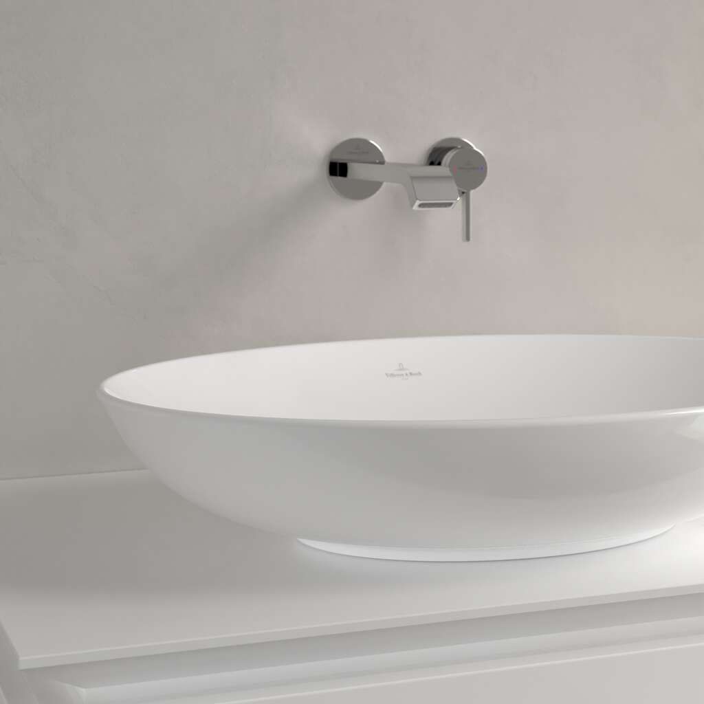 Villeroy & Boch Loop&Friends Umývadlo na dosku, 62 x 42 cm, CeramicPlus, alpská biela 4A4800R1 - galéria #6