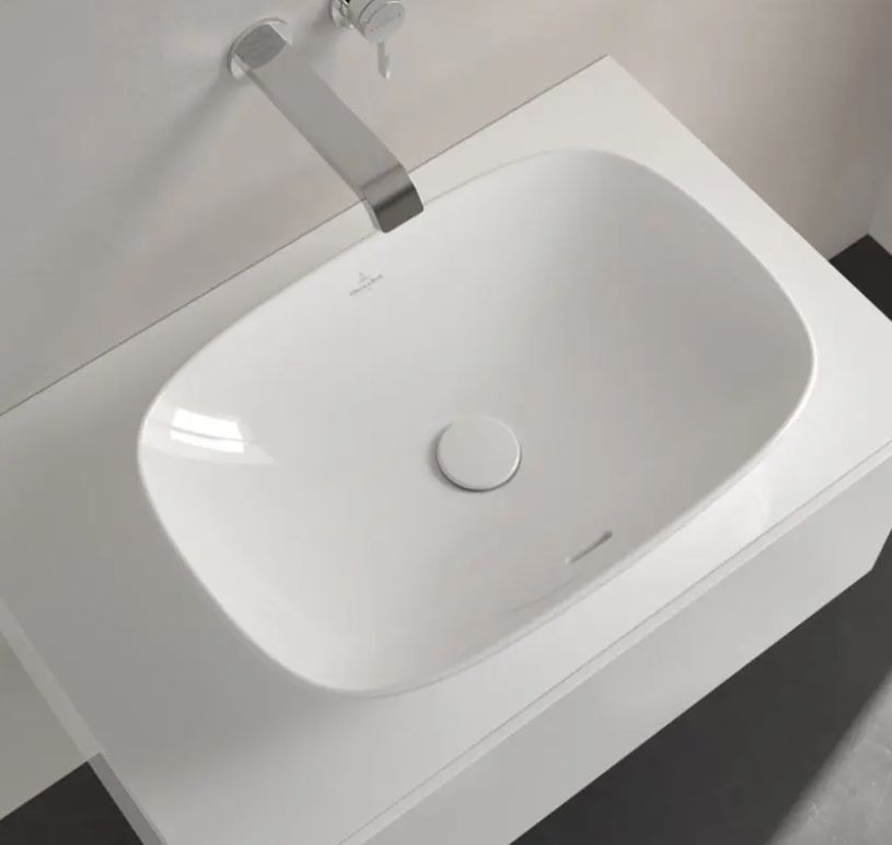 Villeroy & Boch Loop&Friends Umývadlo na dosku, 56 × 38 cm, alpská biela 4A490001 - galéria #2