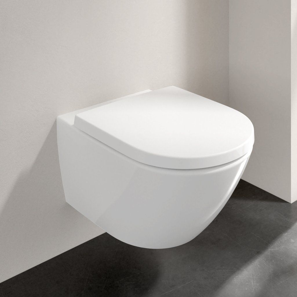 Villeroy & Boch Subway 3.0 Zavesné WC, TwistFlush, alpská biela 4670T001 - galéria #3