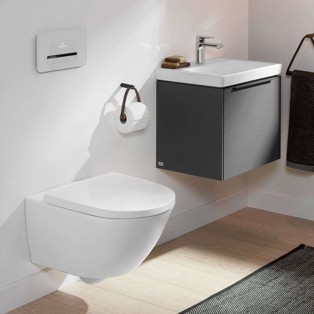 Villeroy & Boch Subway 3.0 Zavesné WC, TwistFlush, CeramicPlus, Stone White 4670T0RW - galéria #1