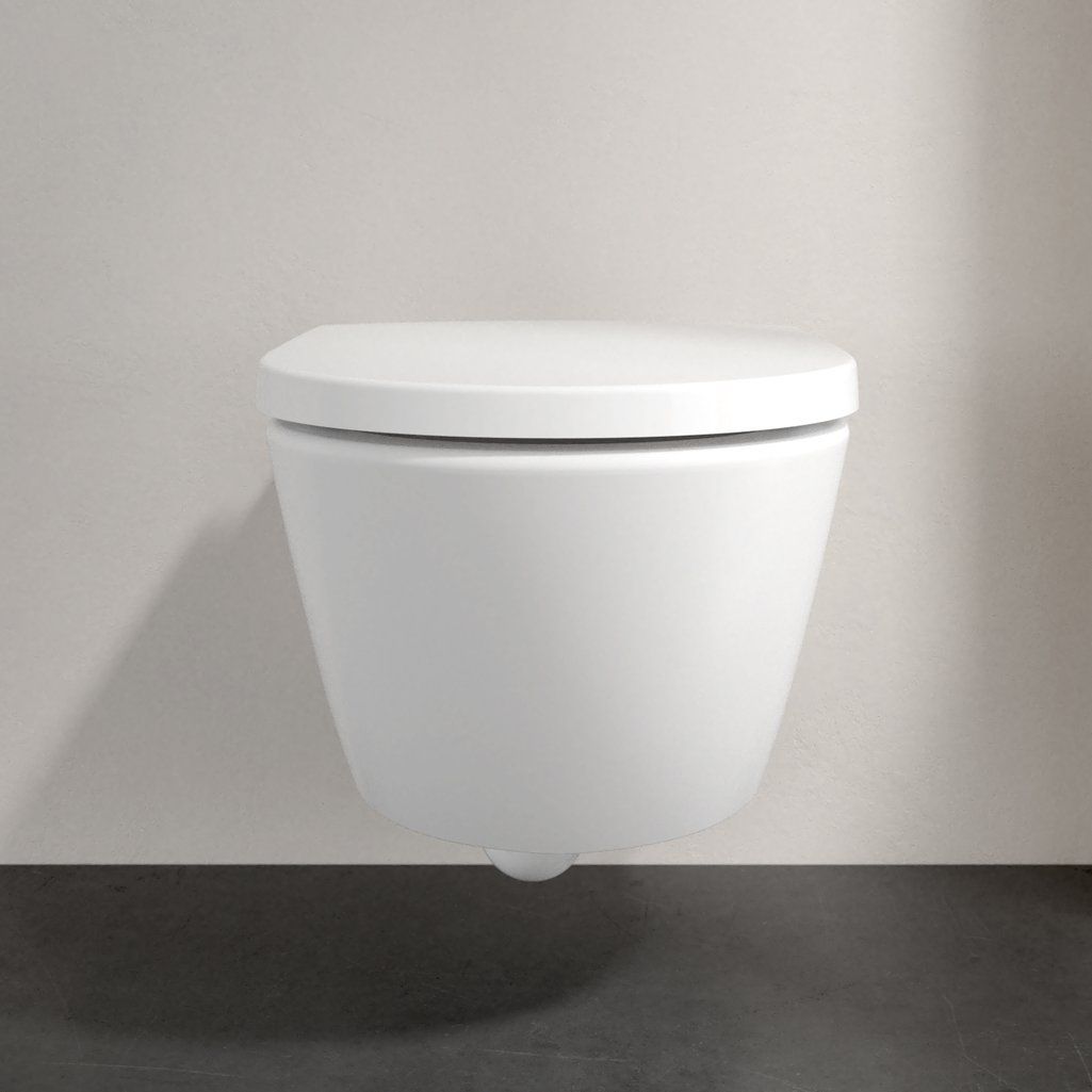 Villeroy & Boch Subway 3.0 Zavesné WC, TwistFlush, CeramicPlus, Stone White 4670T0RW - galéria #3