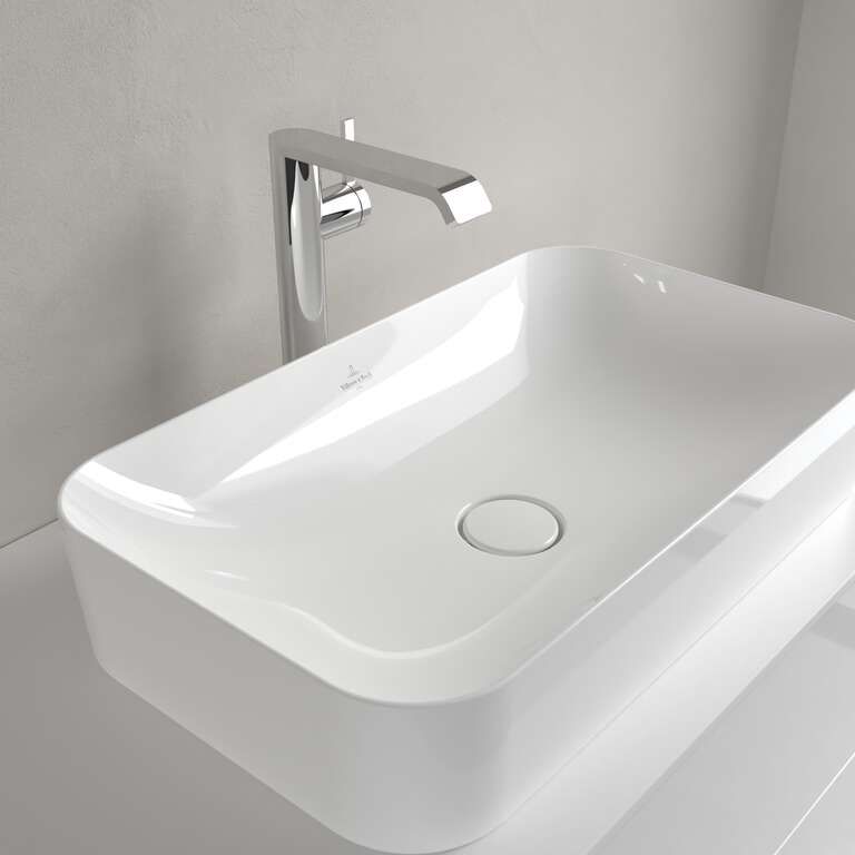 Villeroy & Boch Finion Umývadlo na dosku 60 x 35 cm, CeramicPlus, alpská biela 414361R1 - galéria #5