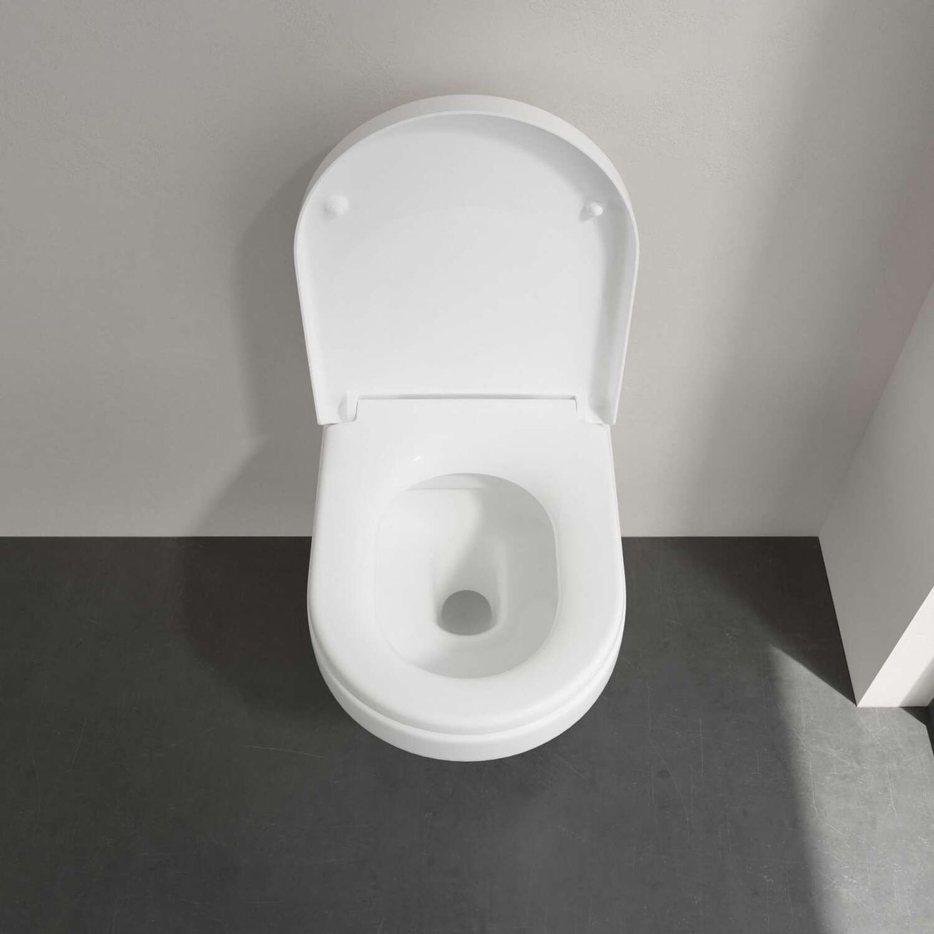 Villeroy & Boch Architectura Závesné WC, DirectFlush, alpská biela 5684HR01 - galéria #4