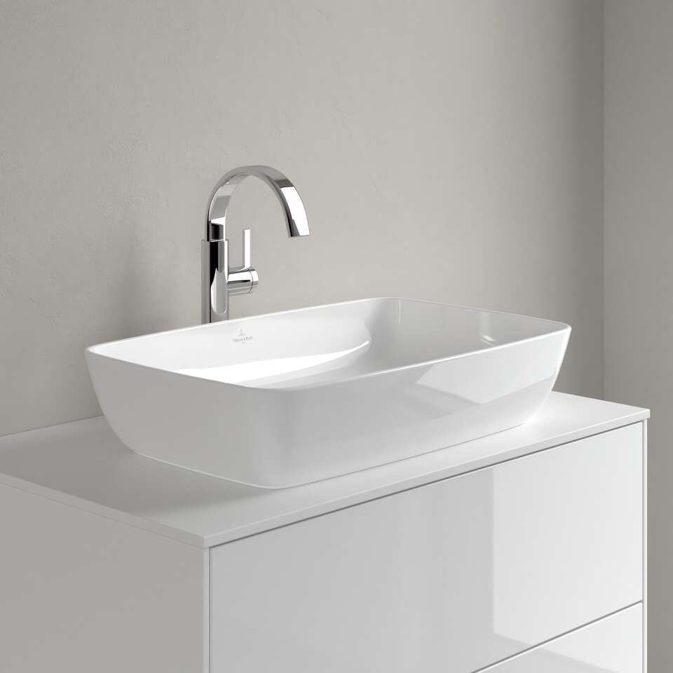 Villeroy & Boch Artis Umývadlo na dosku 58 × 38 cm, CeramicPlus, alpská biela 417258R1 - galéria #7