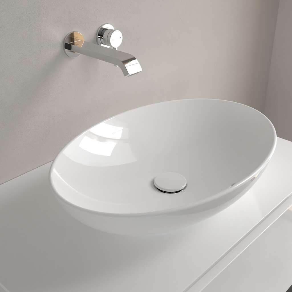 Villeroy & Boch Loop&Friends Umývadlo na dosku 56 x 38 cm, alpská biela 4A4700R1 - galéria #4