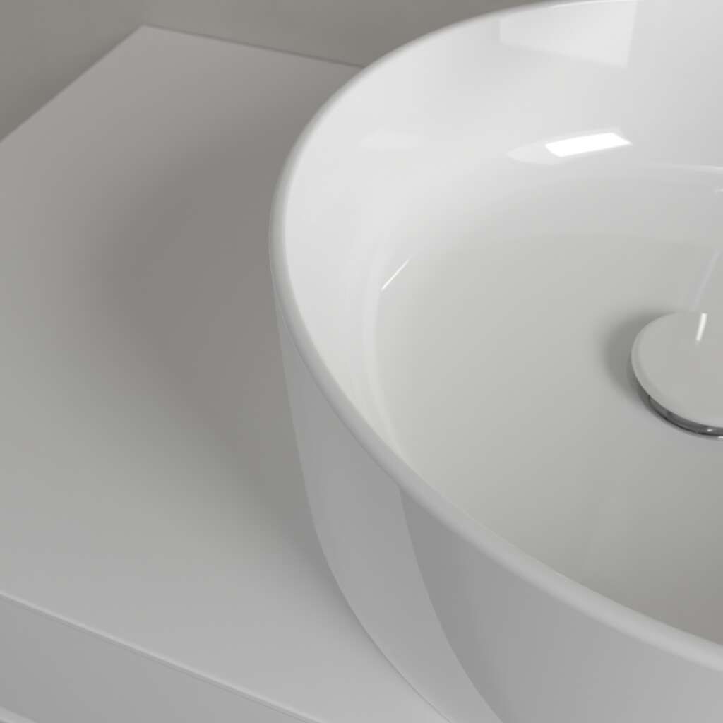Villeroy & Boch Collaro Umývadlo na dosku 40 cm, alpská biela 4A184001 - galéria #6