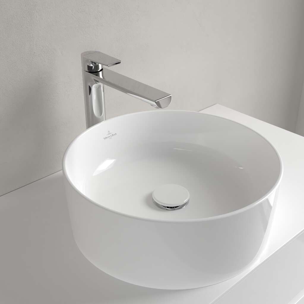 Villeroy & Boch Collaro Umývadlo na dosku 40 cm, alpská biela 4A184001 - galéria #4