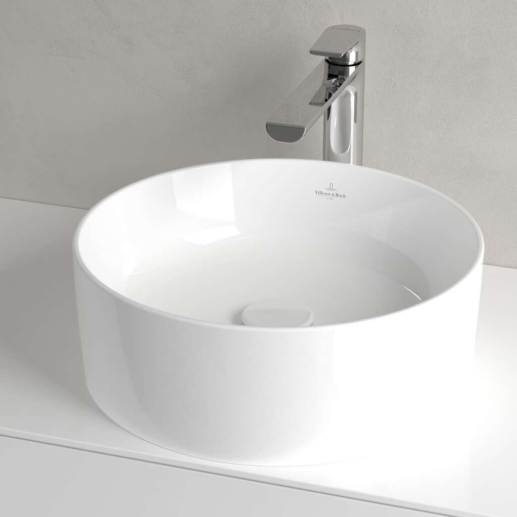 Villeroy & Boch Collaro Umývadlo na dosku 40 cm, alpská biela 4A184001 - galéria #2