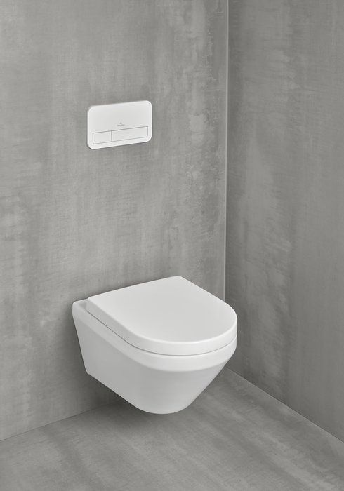 Villeroy&Boch Architectura závesná toaleta 37x53cm s sedadlom SoftClose, Alpine White 4694CL01 - galéria #3
