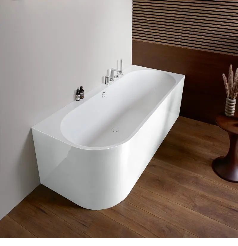 Villeroy & Boch Oberon Volně stojící vana do rohu 180x80, pravá, alpská bílá UBQ180OBN9CR00VD01 - galéria #2
