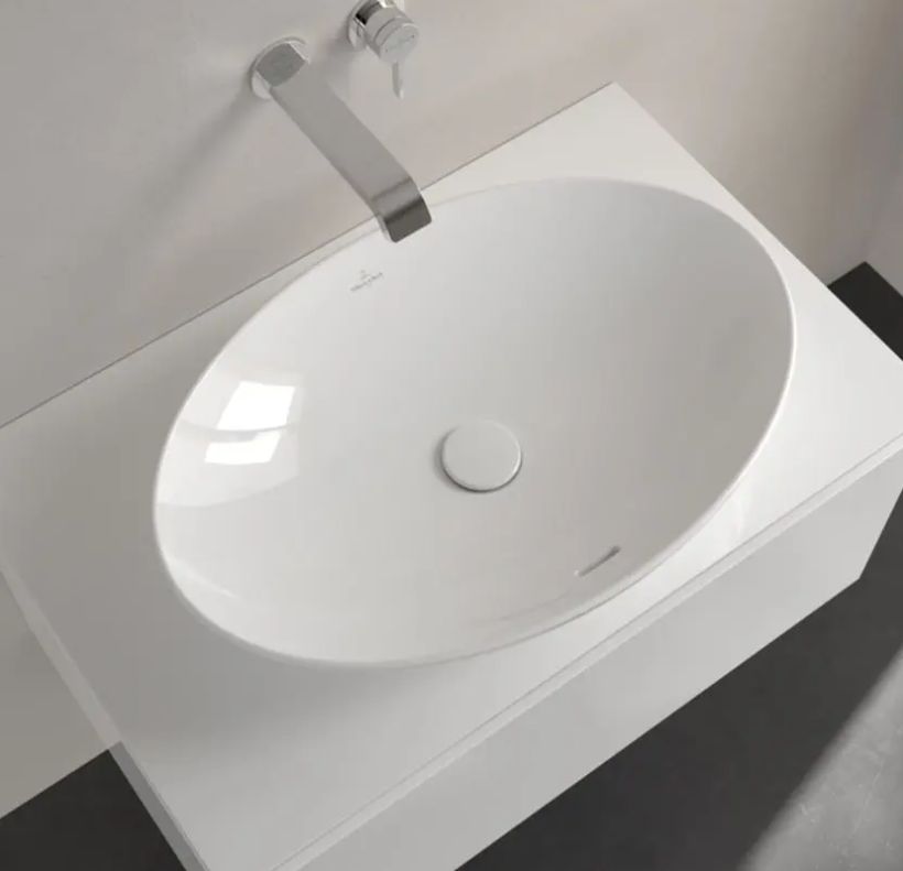 Villeroy & Boch Loop&Friends Umývadlo na dosku 62 x 42 cm, alpská biela 4A480001 - galéria #3