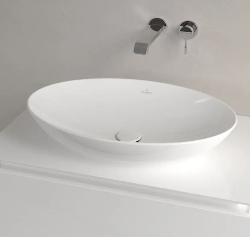 Villeroy & Boch Loop&Friends Umývadlo na dosku 62 x 42 cm, alpská biela 4A480001 - galéria #2