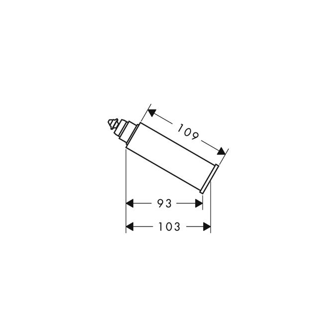 Axor Starck Predĺženie výtoku 10981000 - galéria #1