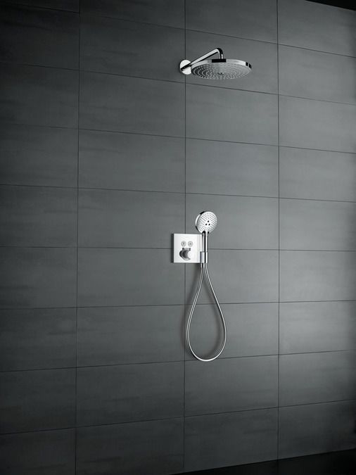 Hansgrohe Select Dvojcestná termoregulačná batéria s držiakom, bez telesa 15765000 - galéria #2