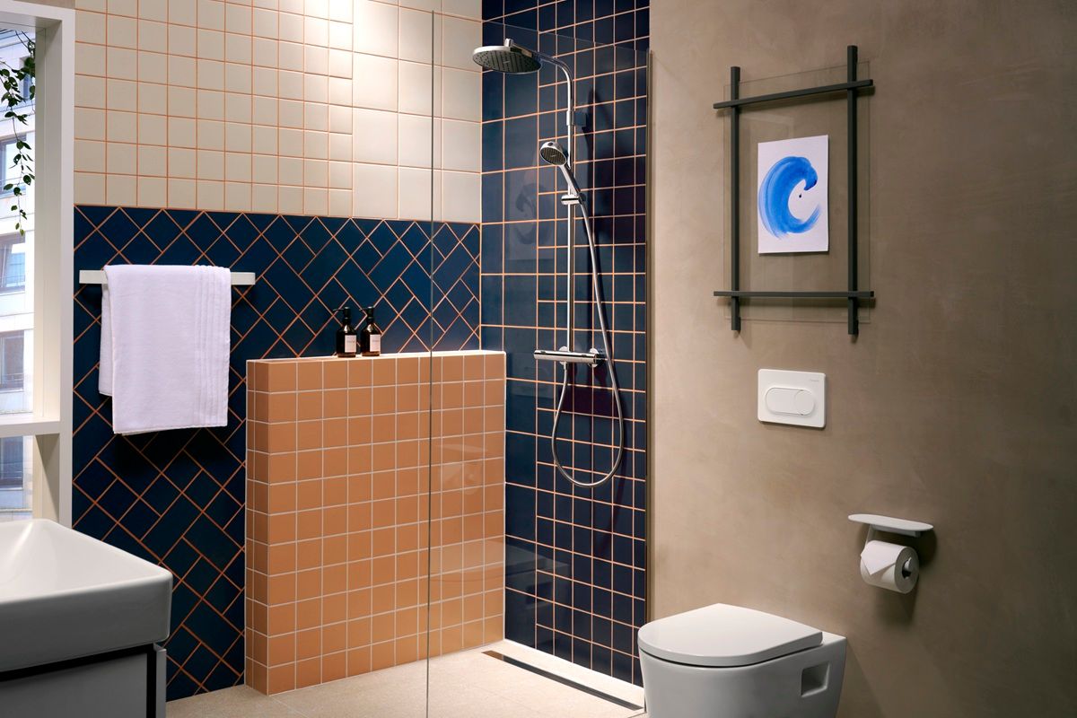 Hansgrohe Activera S Sprchový systém s termostatickou batériou, EcoSmart, chróm 28078000 - galéria #1