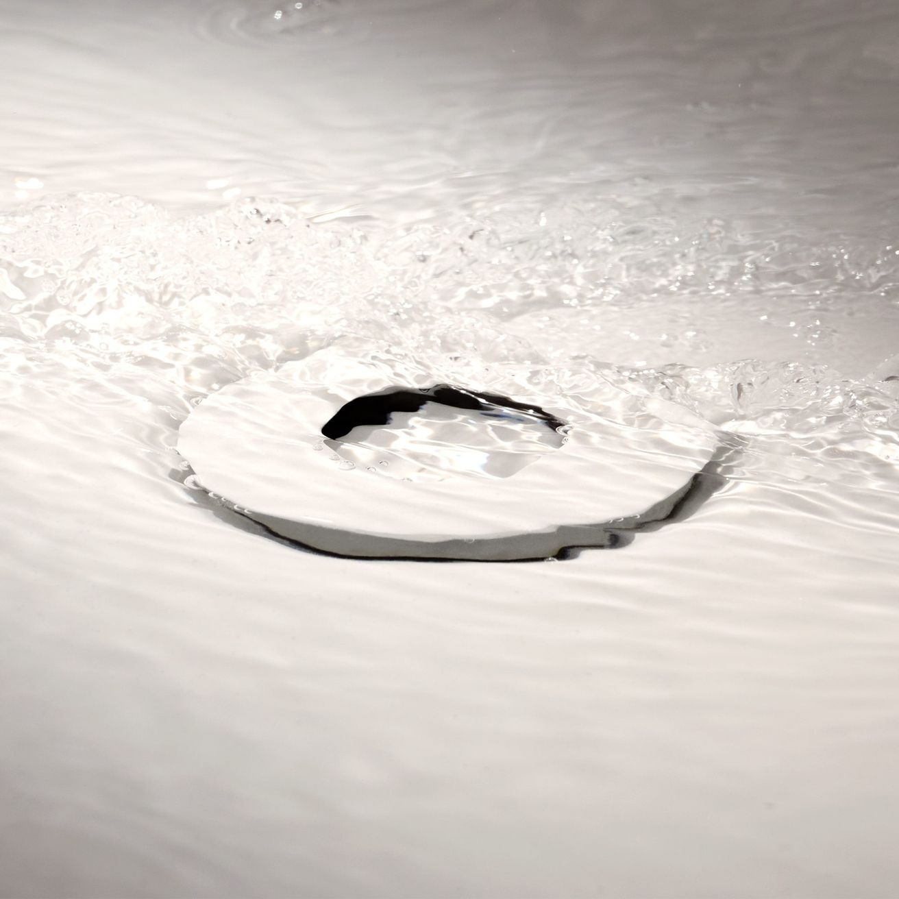 Hansgrohe Exafill Vonkajšie kryty vaňového sifónu, matná čierna/lesklá biela 58119670 - galéria #5