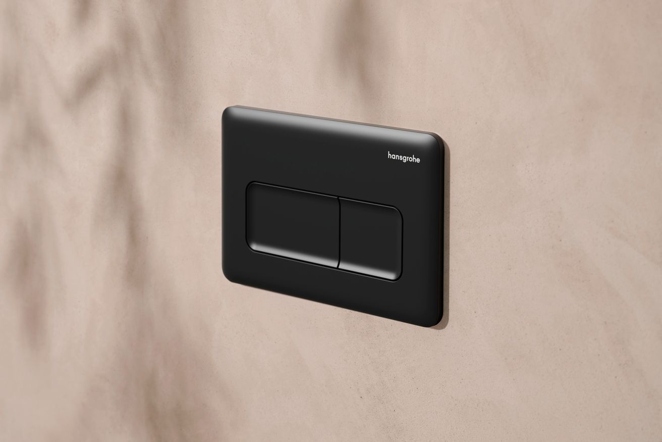 Hansgrohe iFrame Original Q Ovládacie tlačidlo, čierna matná 66001670 - galéria #1