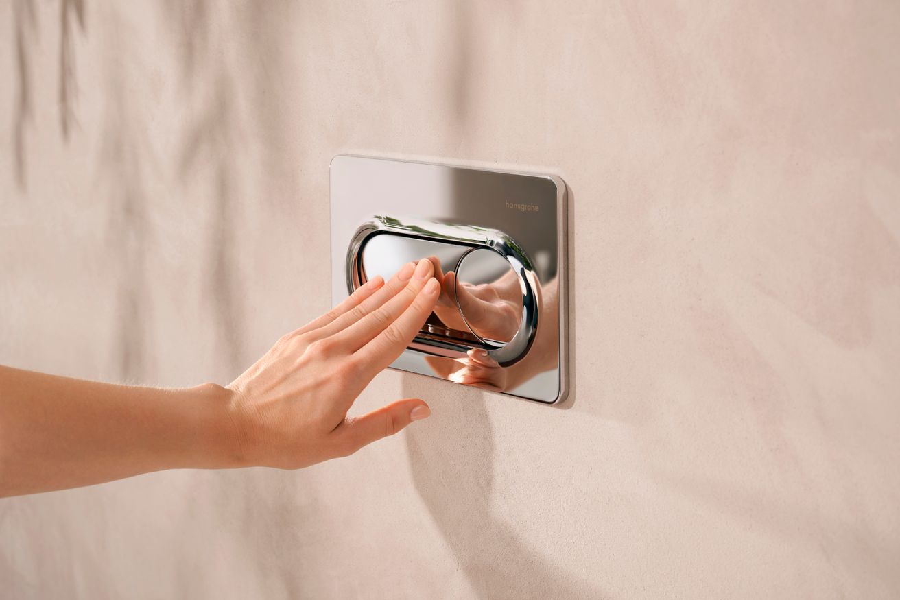 Hansgrohe iFrame Original S Ovládacie tlačidlo, chróm 66002000 - galéria #2