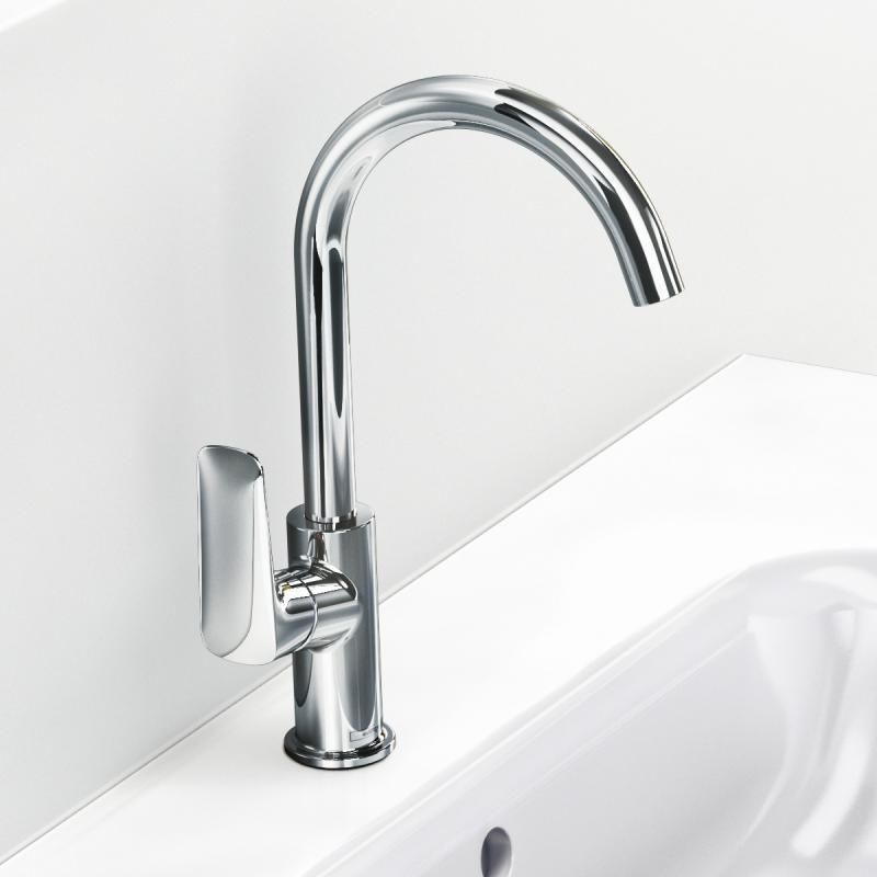 Hansgrohe Logis Umývadlová otočná batéria bez výpuste, chróm 71131000 - galéria #2