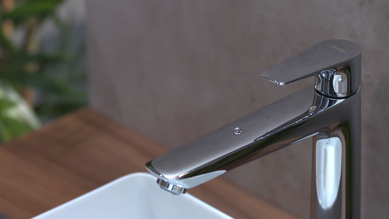 Hansgrohe Talis E Umývadlová batéria s výtokom, chróm 71716000 - galéria #1