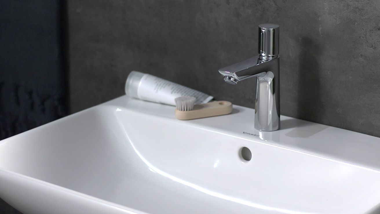 Hansgrohe Select E Baterie stojánková umyvadlová s výpustí - táhlo, chrom 71750000 - galéria #1