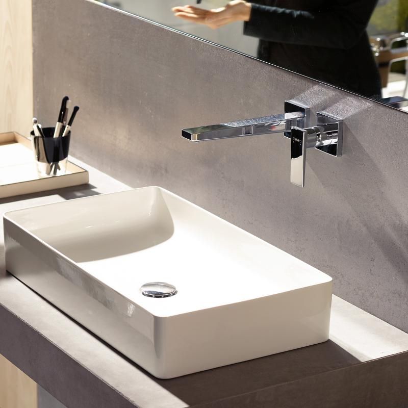 Hansgrohe Metropol Nástenná umývadlová batéria s ramienkom 22,5 cm, bez telesa 32526000 - galéria #2