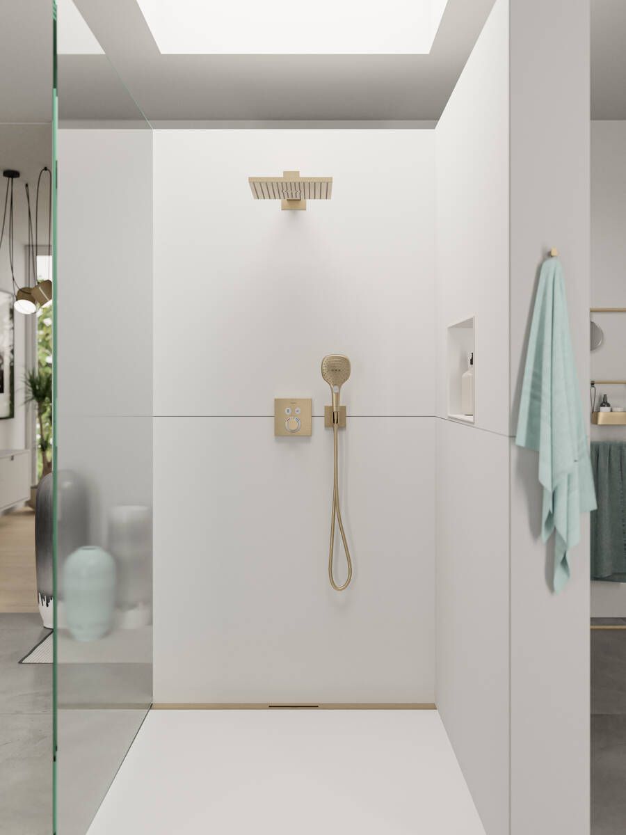 Hansgrohe Raindance E hlavová sprcha 30 cm, brúsený bronz 26238140 - galéria #1