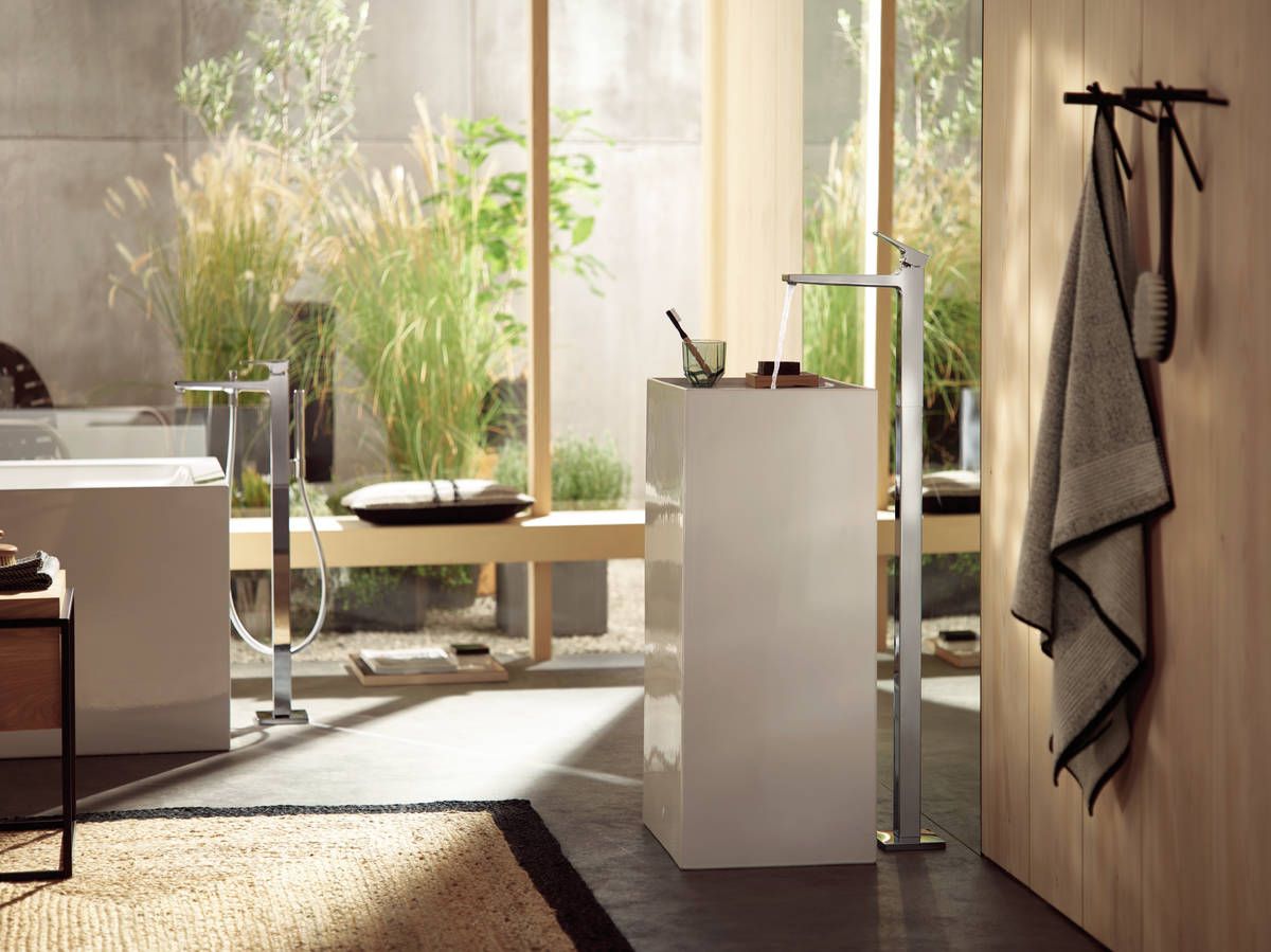Hansgrohe Metropol Stojaca vaňová batéria, brúsený bronz 32532140 - galéria #4