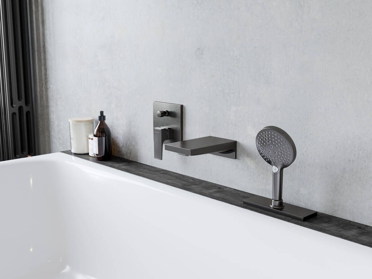 Hansgrohe Ručná sprcha Raindance Select S 12,5 cm, brúsený čierny chróm 26530340 - galéria #2