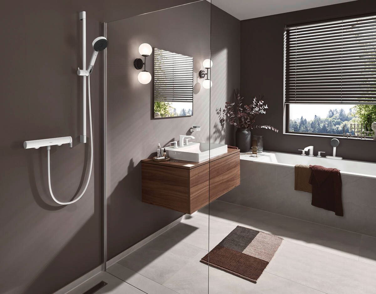 Hansgrohe Ručná sprcha Pulsify Select S 10,5 cm Activation, biela matná 24100700 - galéria #1