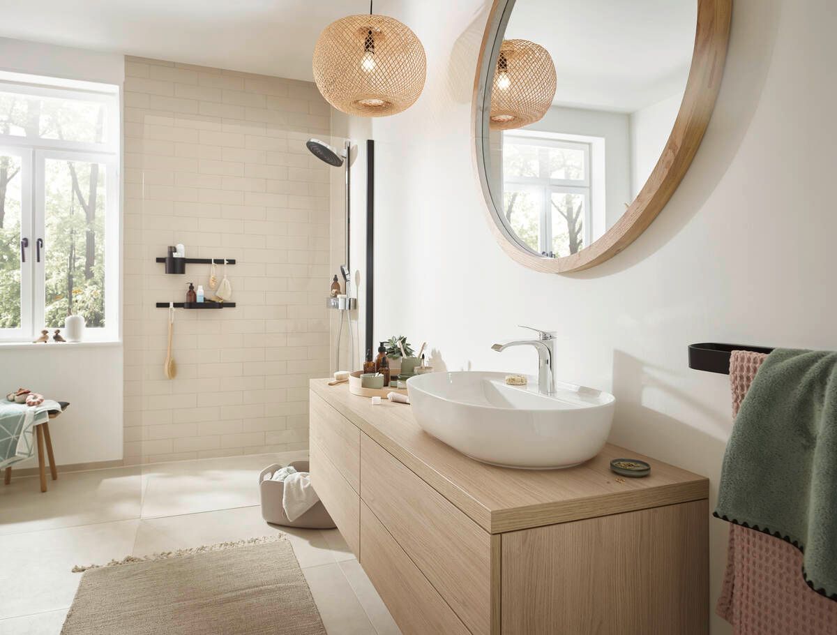 Hansgrohe Wallstoris Úložný kôš, čierna podložka 27913670 - galéria #1