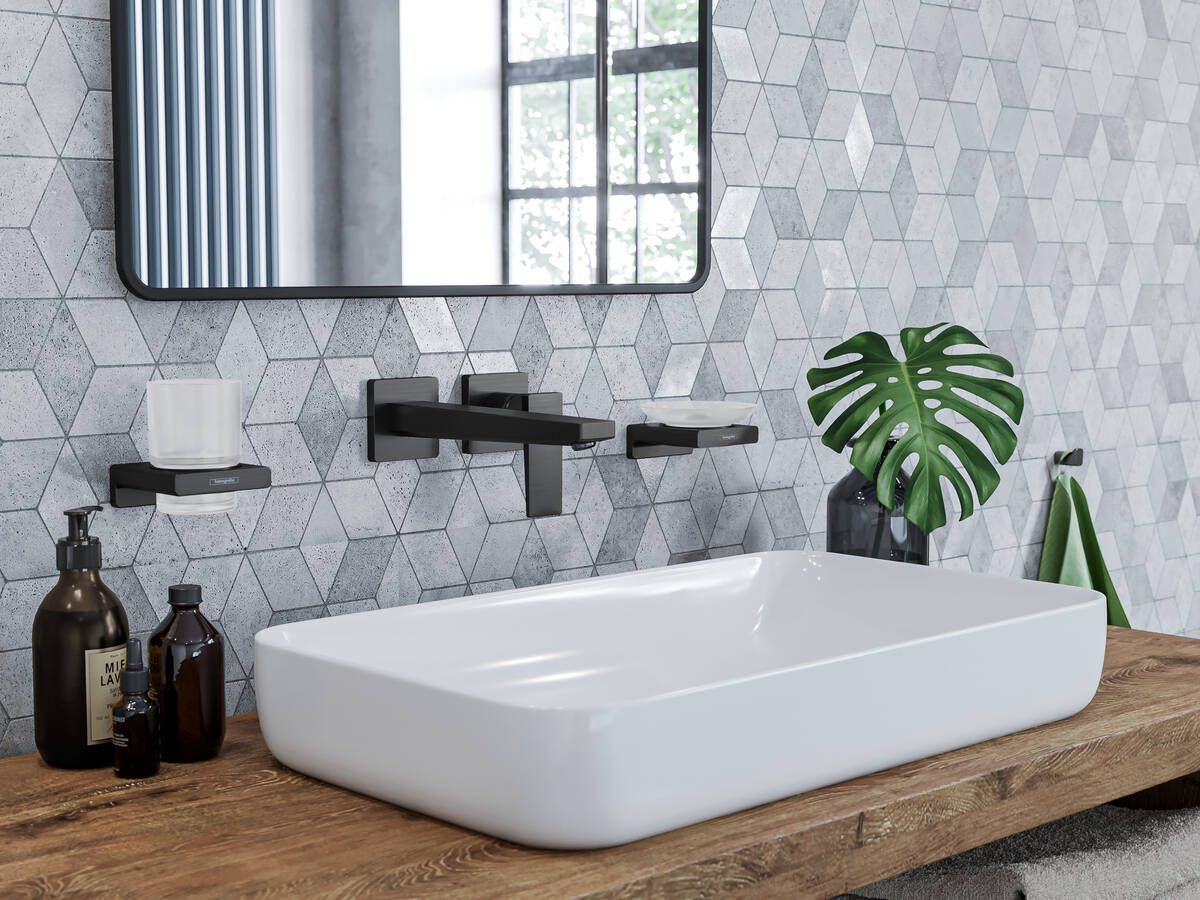 Hansgrohe AddStoris Soapbox, čierna podložka, 41746670 - galéria #1