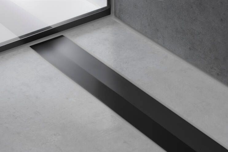 Hansgrohe RainDrain Flex Sprchový žľab 100 cm, matná čierna 56046670 - galéria #1