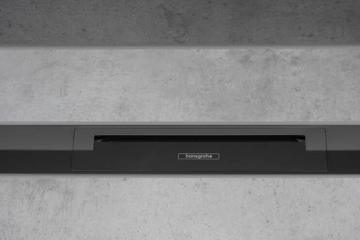 Hansgrohe RainDrain Flex Sprchový žľab 100 cm, matná čierna 56046670 - galéria #3
