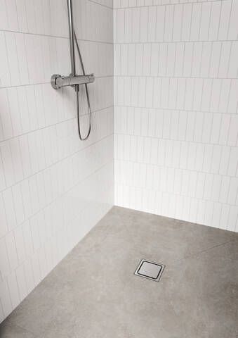 Hansgrohe RainDrain Spot Podlahový odtok, kartáčovaná nehrdzavejúca oceľ 56055800 - galéria #1